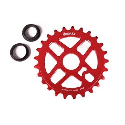 Salt PRO Couronne red 25t Fixation vis incl. 19/22mm Spindle Adapter
