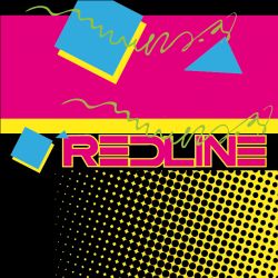 BACHE BMX REDLINE ROSE/JAUNE 50CM