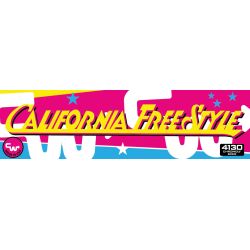 BACHE BMX CW CALIFORNIA FREESTYLE FLUO 180X50CM